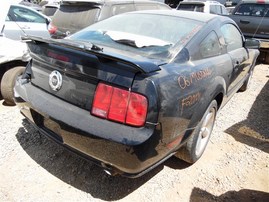 2006 FORD MUSTANG COUPE GT BLACK 4.6 MT F20101